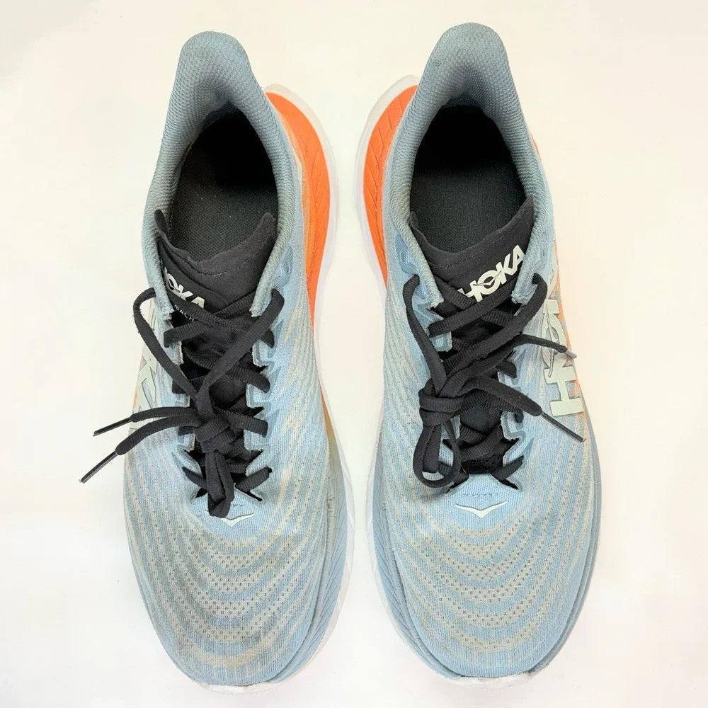 Hoka One One Mach 5 Shoes Mens Size 10 D Blue Running‎ Athletic Sneakers 1127893
